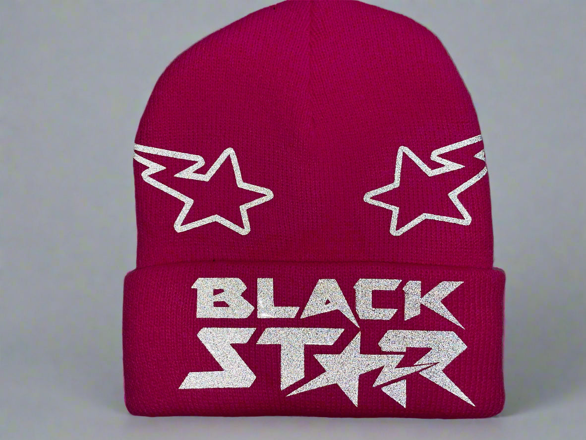 "The Uzi" Reflective Logo Beanie