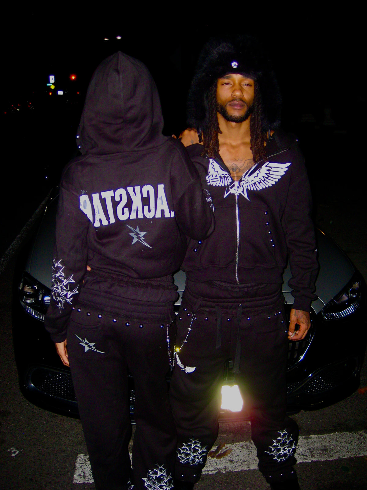 Star Studded Hoody