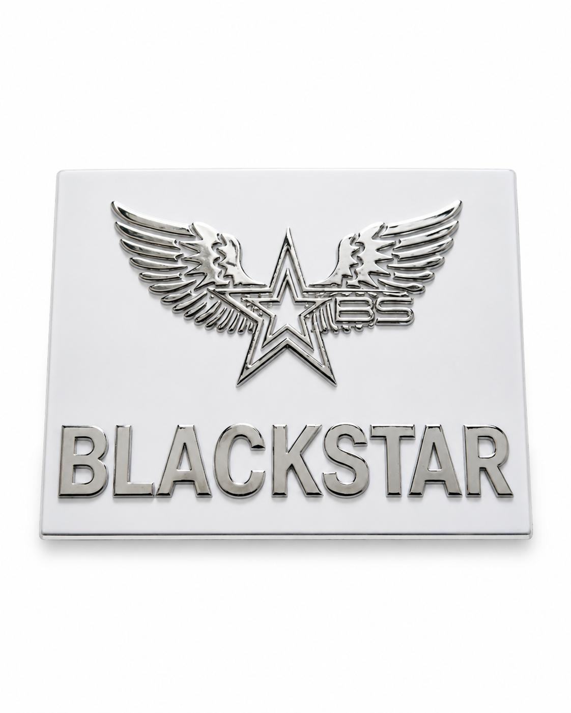 3D Metallic Logo sticker