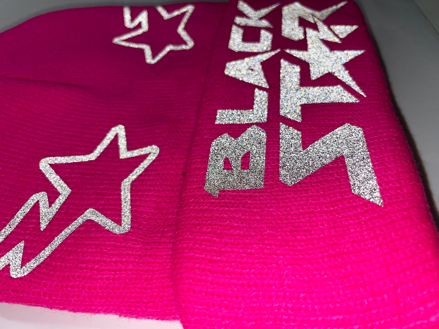 "The Uzi" Reflective Logo Beanie